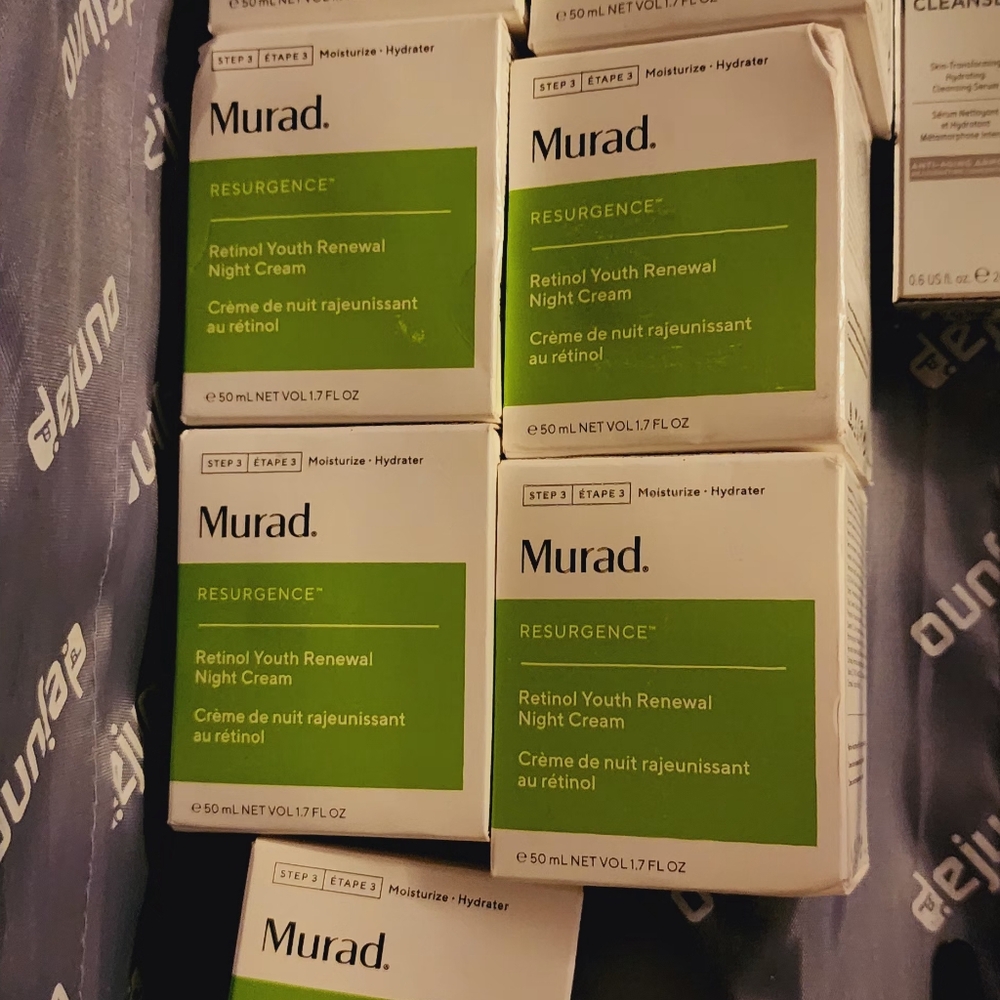 Murad retinol renewal night cream